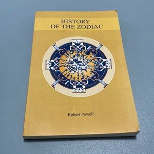 History of The Zodiac softcover book by Robert Powell